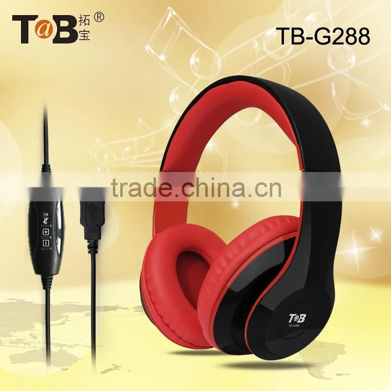 Factory direct sale Noise Cancelling Function and Wired Communication Stereo headset