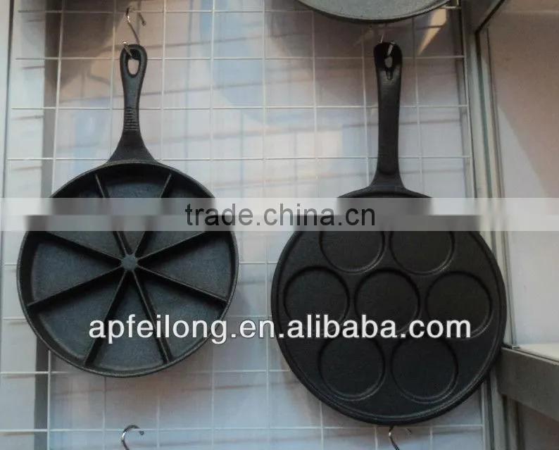 cast iron grillde /skillet/grill/ fryer/baking pan