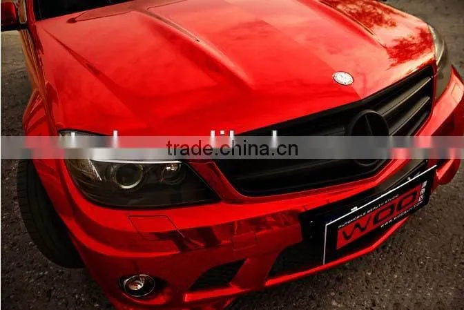 Factory wholesalechrome vinyl film with air channels