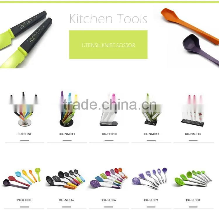 TPR And PP Handle Paring Knife With Cover