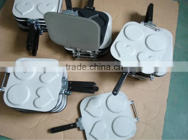 Aluminum non stick cake pan flipping pancake pan