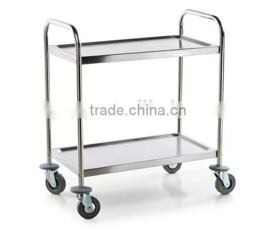 Two Shelf Steel Stocking Cart - 41" x 18"