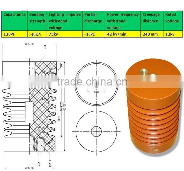 APG Casting Way 12kv CG2 Epoxy Casting Insulator With Epoxy Resin Insulator