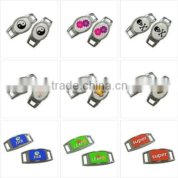 2015 newest colorful shoelace charm wholesale