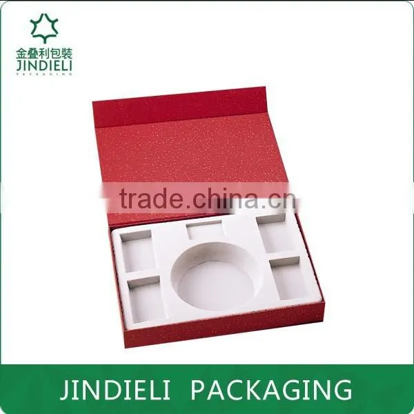 decorative red paper gift boxes for holidays