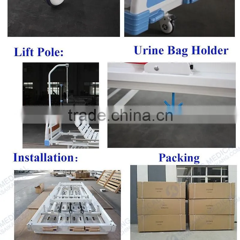 BV Factory High Quality Nursing Manual Care Bed