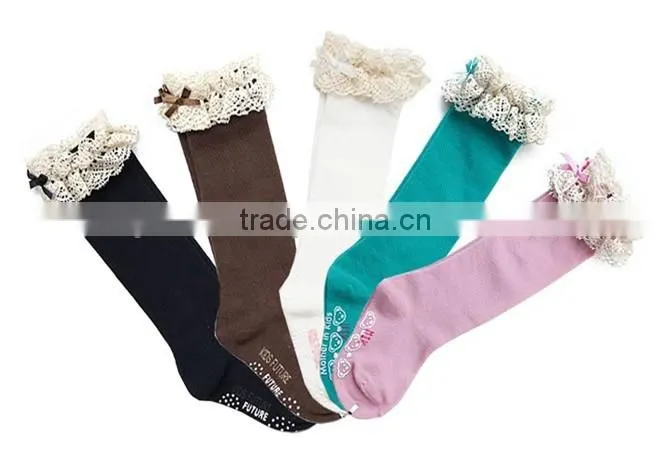 wholesale price ruffed lace leg warmers, baby solid color leggings for girls