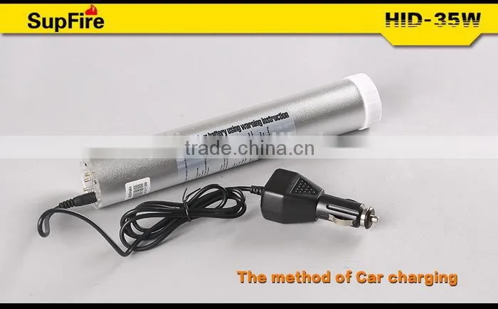 35W 4500lm HID High Bright Rechargeable HID torch light