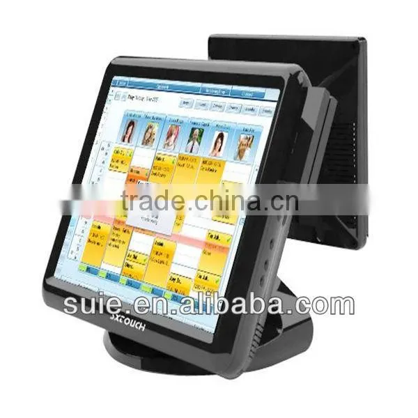 15inch Pos system Touch screen all in one for milk tea shop pos cash register