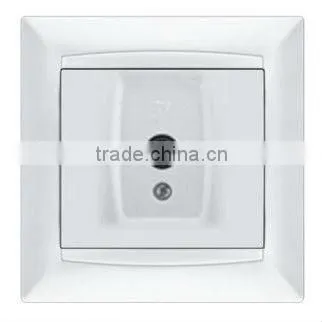Flashes Black Colour Fashion Wall USB Socket 2 Gang Switch Socket