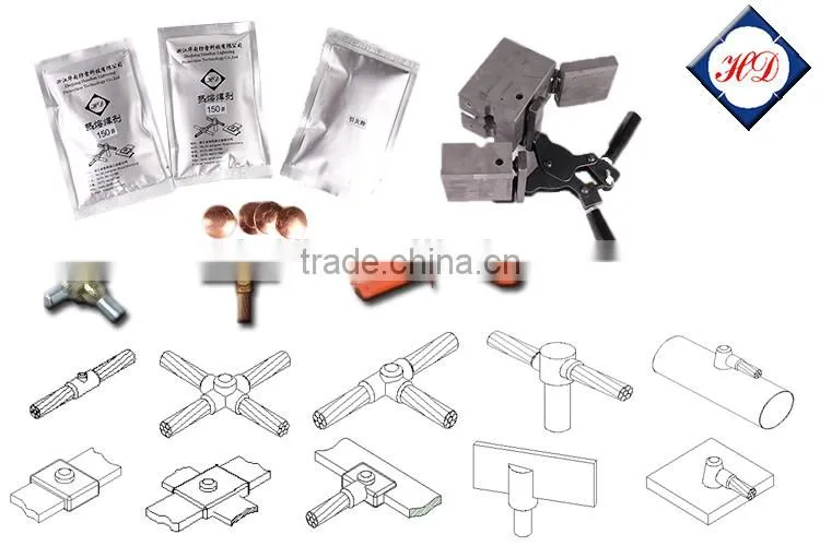 exothermic welding mould