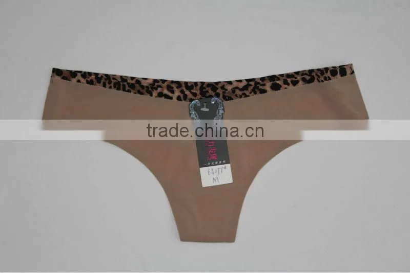 2014 Laser Cut Seamless Sexy Mature G String Lingerie
