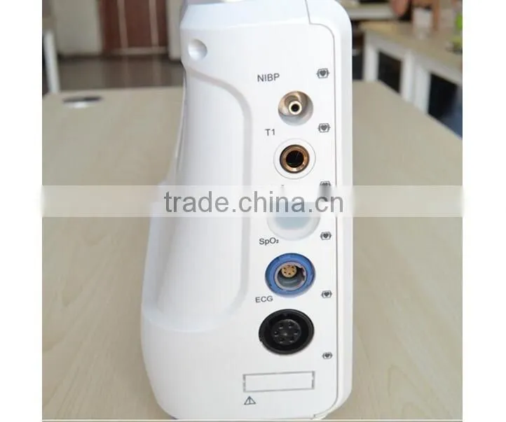 CE Approved 7 Inch TFT Display Portable Multi-parameter Patient Monitor with 6 Standard