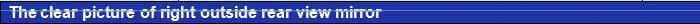 Truck parts T250010J-B0101 BF3 right outside rear view mirror assembly
