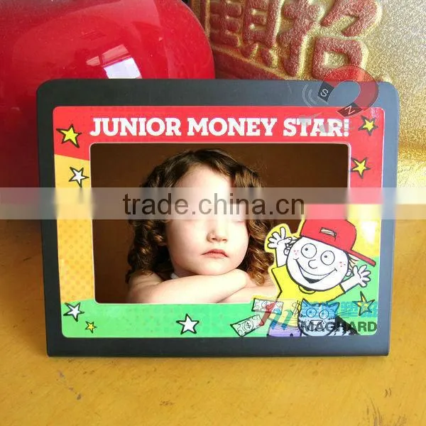Customized NESCAFE fridge magnet paper magnetic photo frames for promotional gift