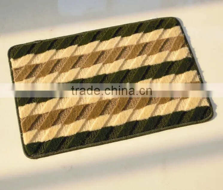 bathroom floor mat with TPR base