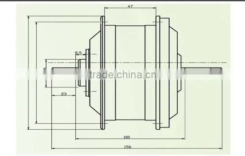 250W electric bicycle conversion kit with tube battery