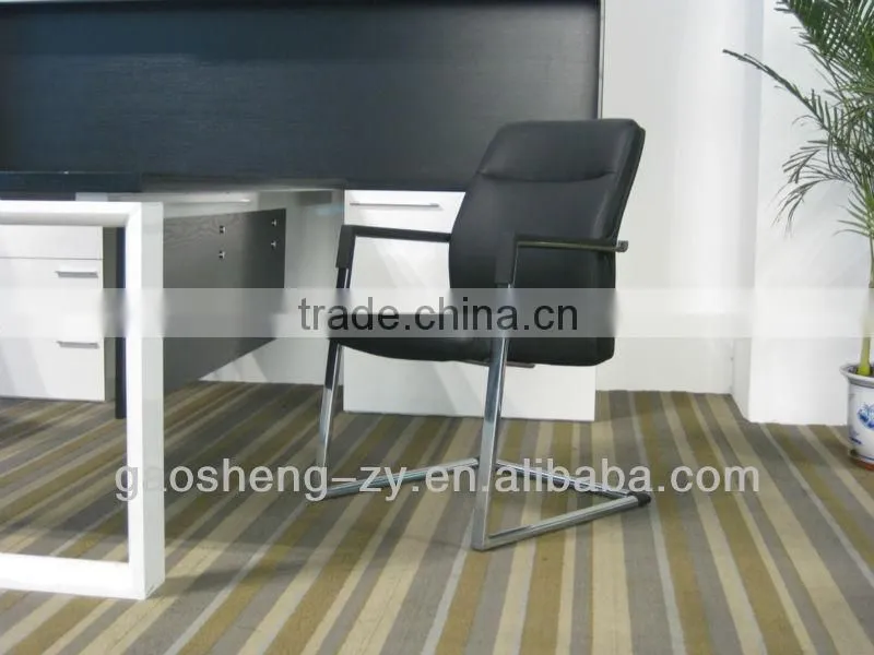GAOSHENG leather metal frame chair GS-G1782C