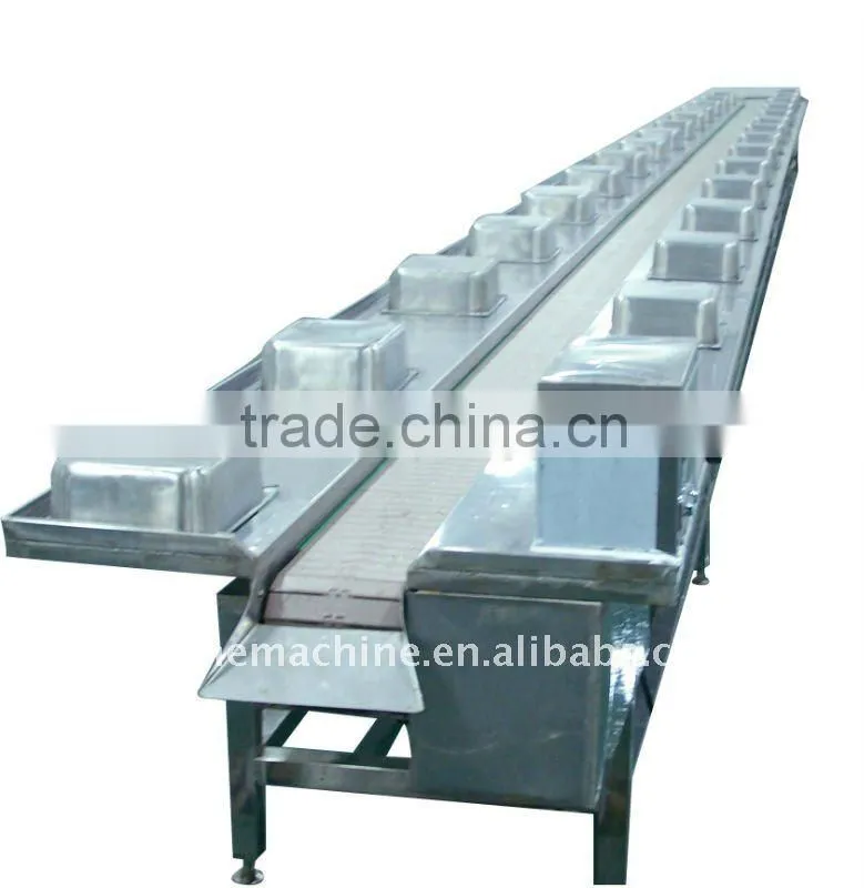Wiping material conveyor
