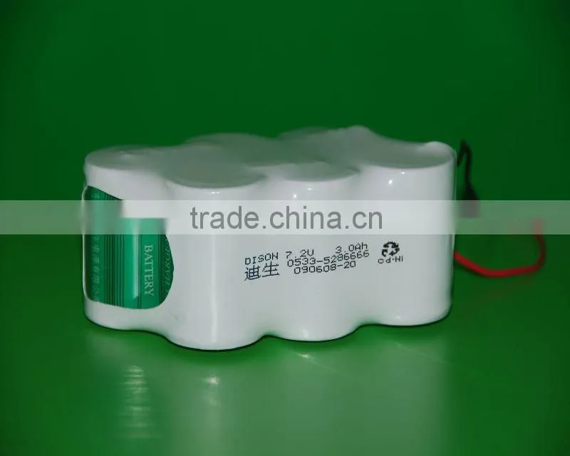 Military Ni-Cd Rechargeable Battery Pack 12V 4500mAh D Size Rechargeable Battery Pack
