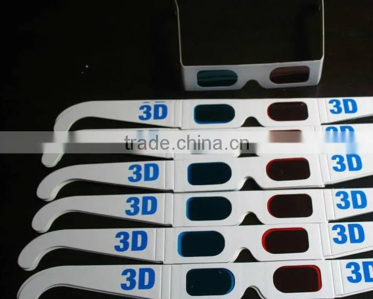 Red Cyan Paper 3D glasses