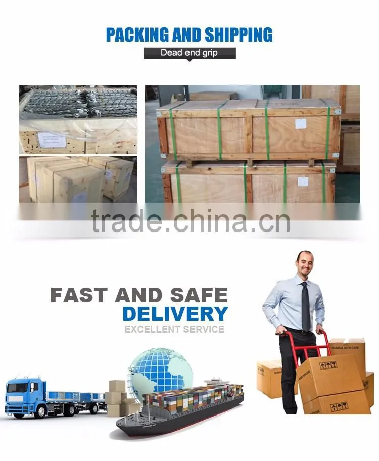High quality ADSS Tension clamp pole line hardware