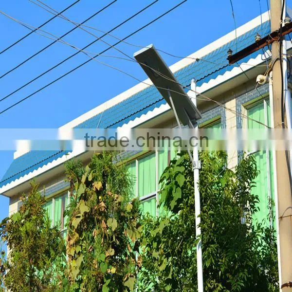 reliable, non-polluting power solar integrated solar street light 40W