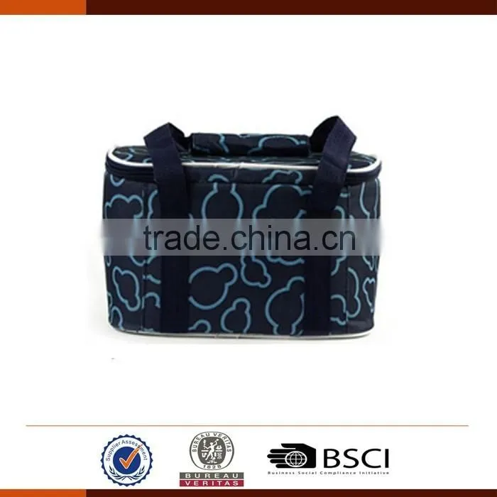 Foldable 600D Cooler Tote Bag for Cans