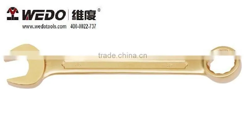 Combination Wrench aluminium bronze/beryllium copper non sparking tools High-quality WEDO TOOLS