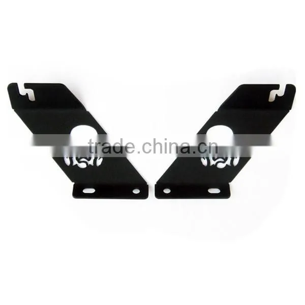 led work light bar mount bracket jeep hood bracket used for hood 20 inch bar jeep wrangler hood bracket