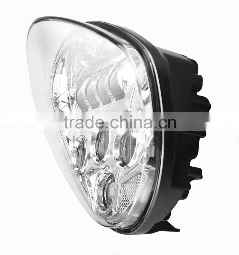 60W Led Headlight Bulbs Motorcycles Headlamp Driving Lights DRL For Motorcycle Victory Cross-Country Lighting 2007-2016