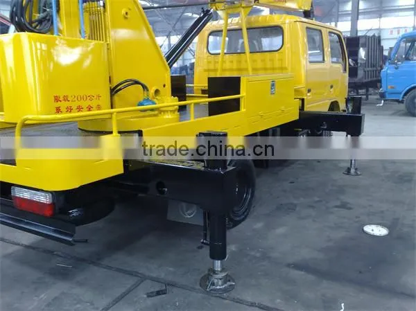 12M hydraulic platform truck