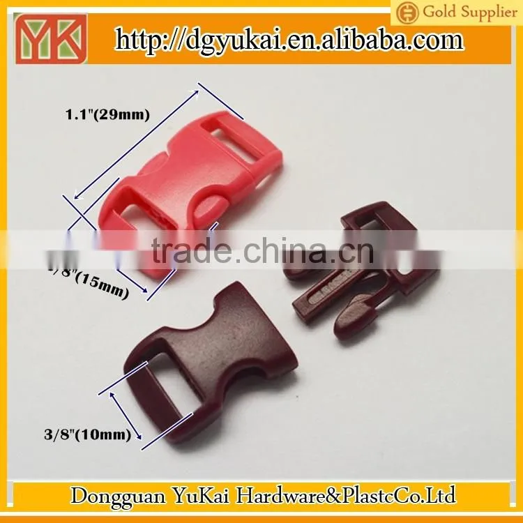 Yukai military quick release buckle for bracelet/paracord quick release buckle
