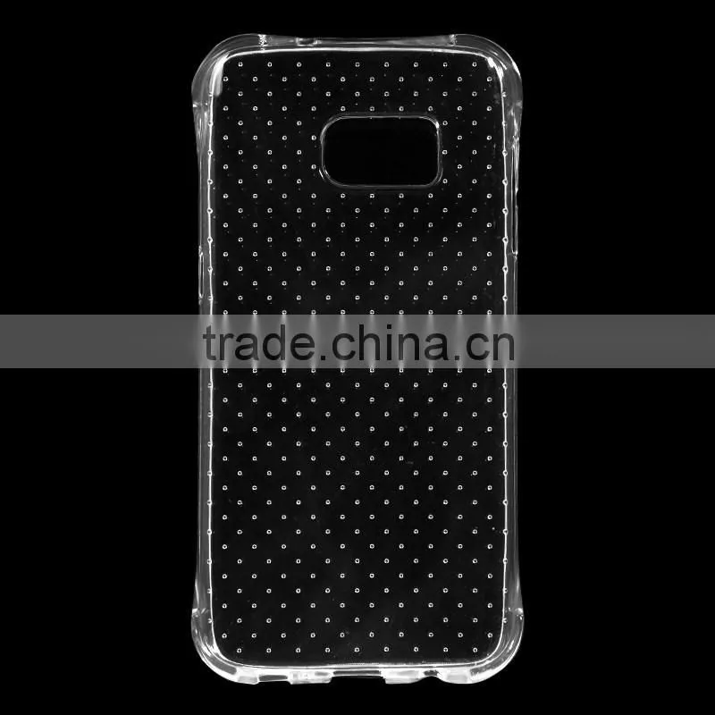 2016 New Luxury Clear Shockproof Rugged TPU Case For Samsung Galaxy S7 S7 Edge