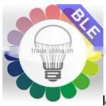 E27 Music Alarm Group Bluetooth E27 Dimmable 16Million Colors Smart LED Light Bulb 85-265v
