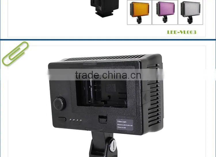 LED Video Light Power Adapter 5500K LED Chips Lighting for Camera & Camcorder Light 3200K-5500K DSLR DV