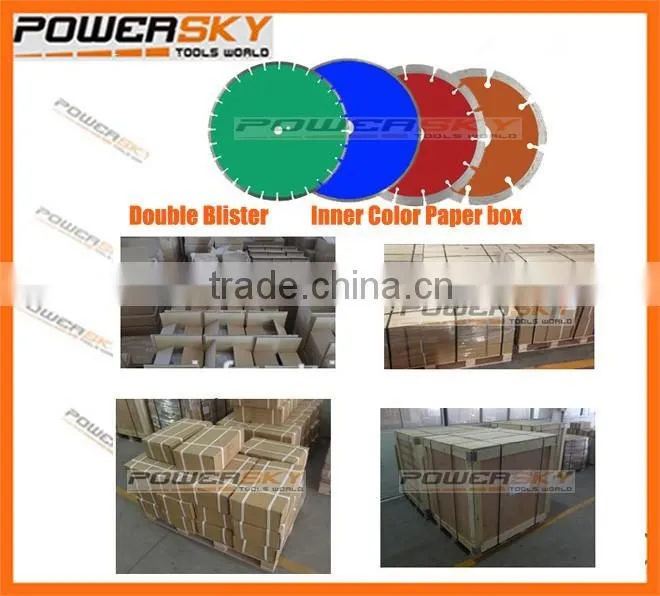 China turbo diamond cutter circular saw blade for marble