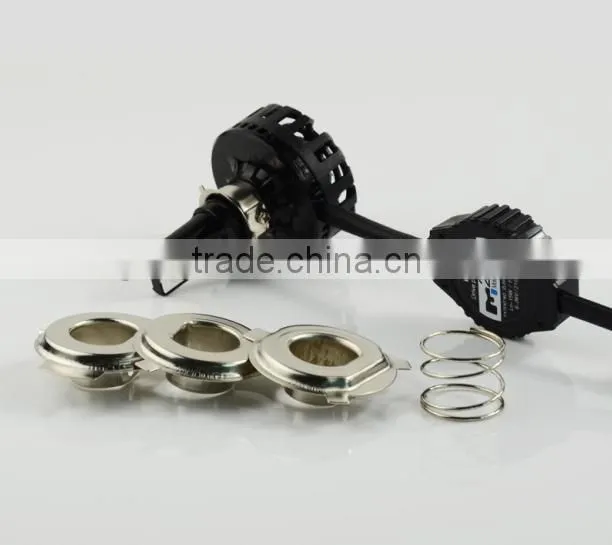 universal motorcycle led headlight,20W 12v 24v DC H4 H6 H7 12v universal motorcycle led headlight
