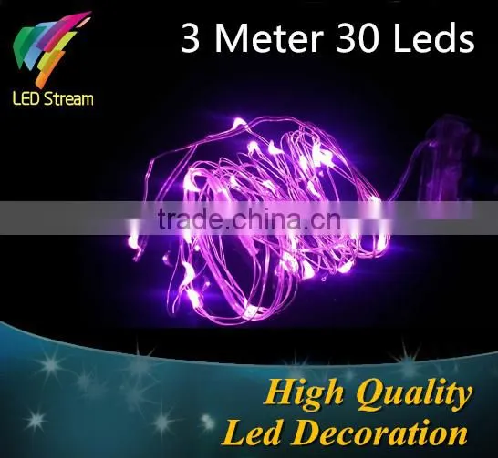30Leds Battery Operated String lights 10FT led christmas light