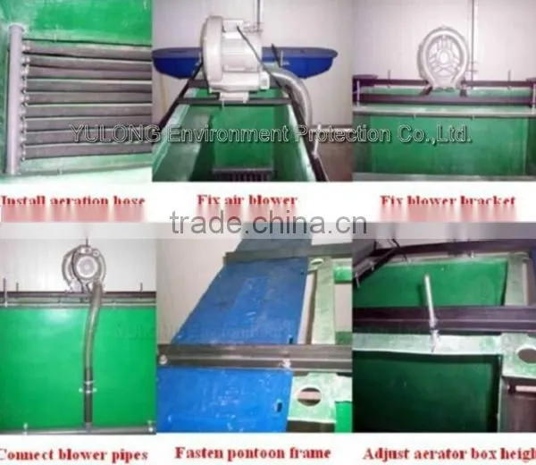 2015 new proved surface floating aerator