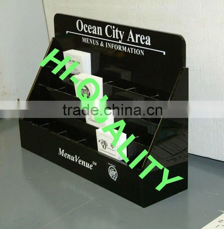 Floor Acrylic 16 cases Cigarette Rack