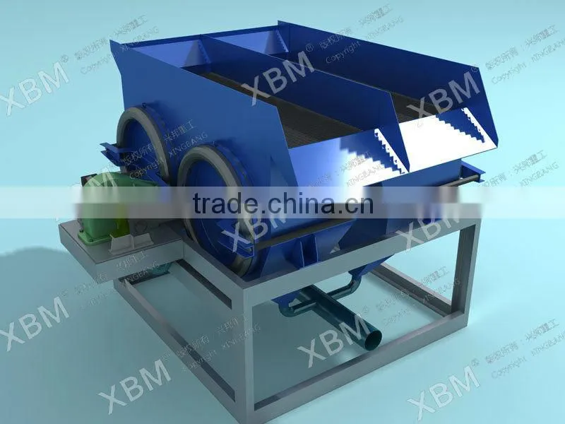 New design jigging machine used in the gold beneficiation plant