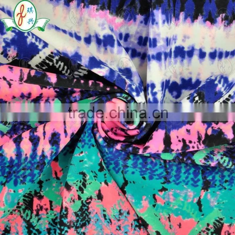 polyester legging fabric guangzhou print fabric for women
