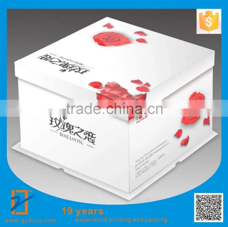 Christmas Customized Design Eco-Friendly Wholesale Recycled Paper Cup Cake Box