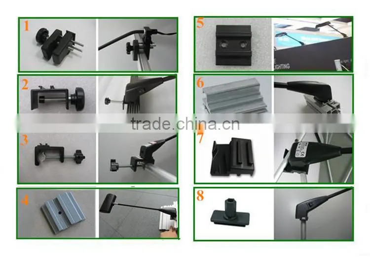 Trade Show Booth Use LED Spot Light Long Arm