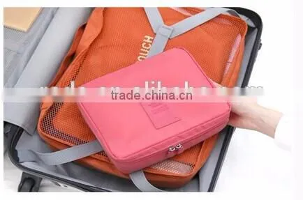 YIWU RODA 100%polyester fashion foldable cosmetics storage bag