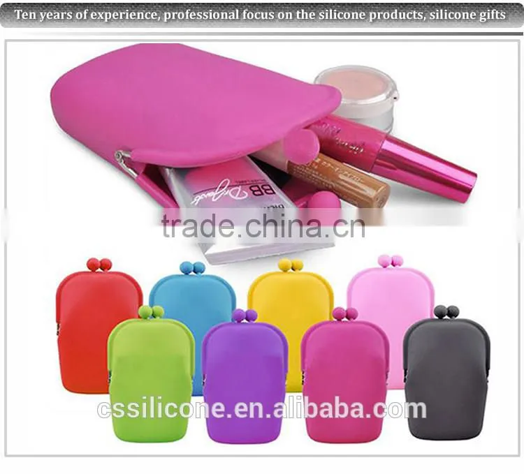 Lovely shaped silicone pencil case/cute cheap pencil cases/silicone rubber pencil case