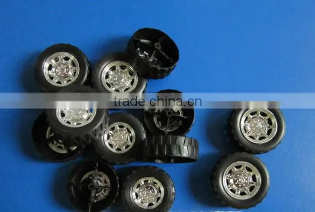 High quality wear-proof silicone rubber car/toy wheels
