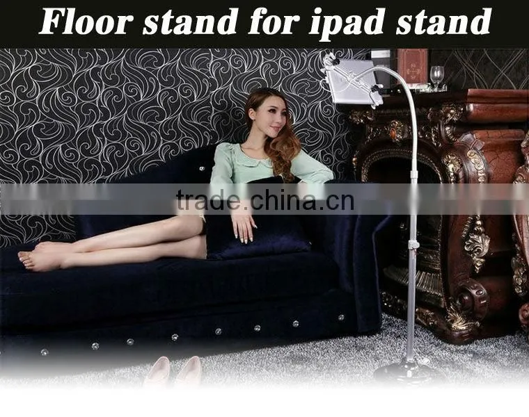 Floor stand for ipad stand