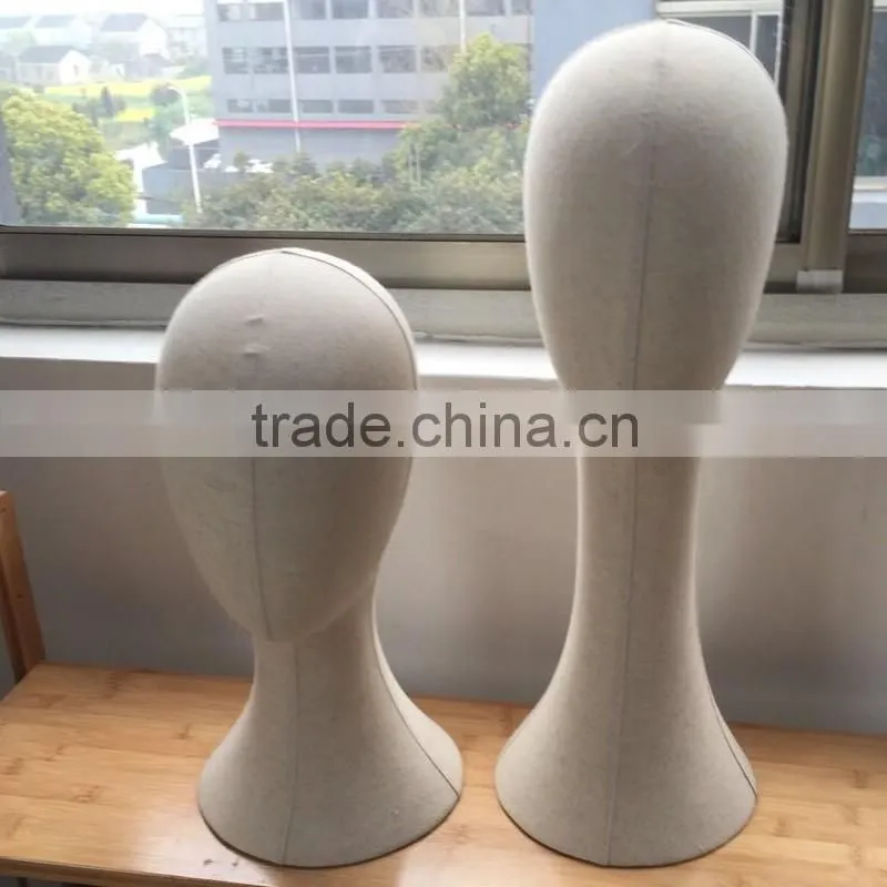 blue display mannequin heads store sell mannequin head hat display rack